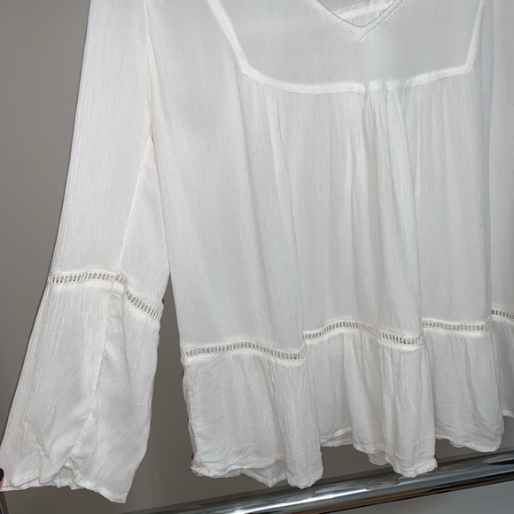 Abercrombie & Fitch quarter sleeve top - Picture 2 of 4